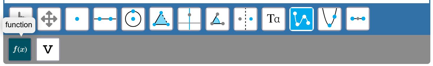 The Formula button in the toolbar