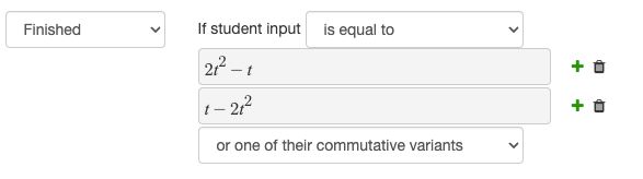 An equality criterium